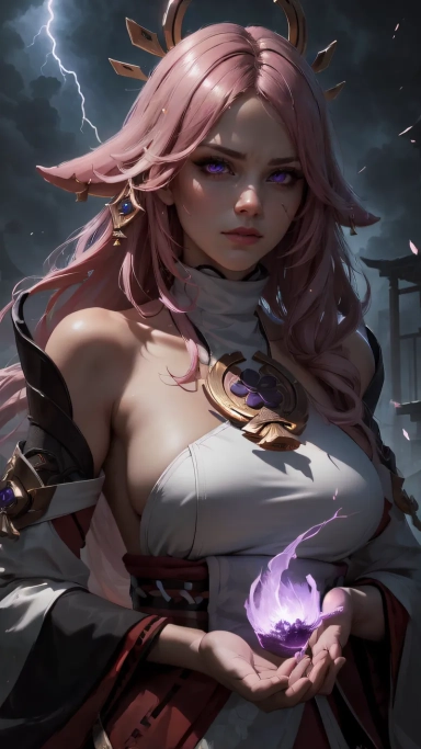 AI generated picture of Yae Miko