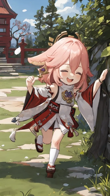 AI generated picture of Yae Miko
