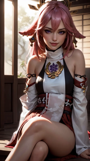 AI generated picture of Yae Miko