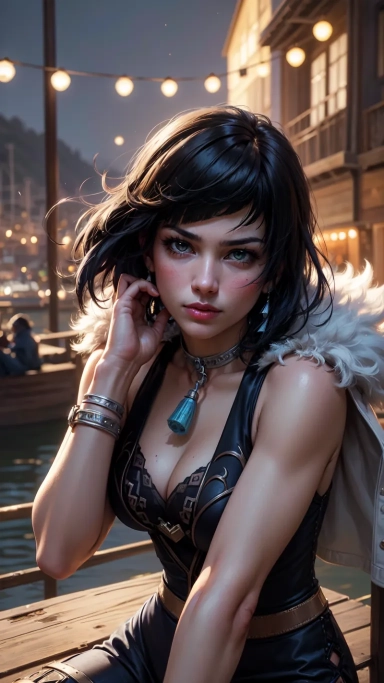 AI generated picture of Yelan