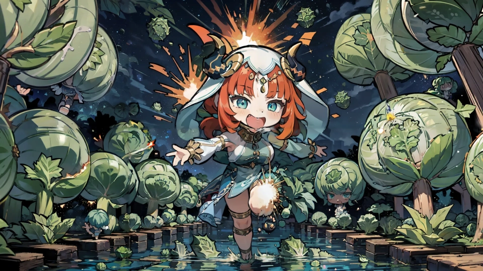 AI generated picture of Nilou