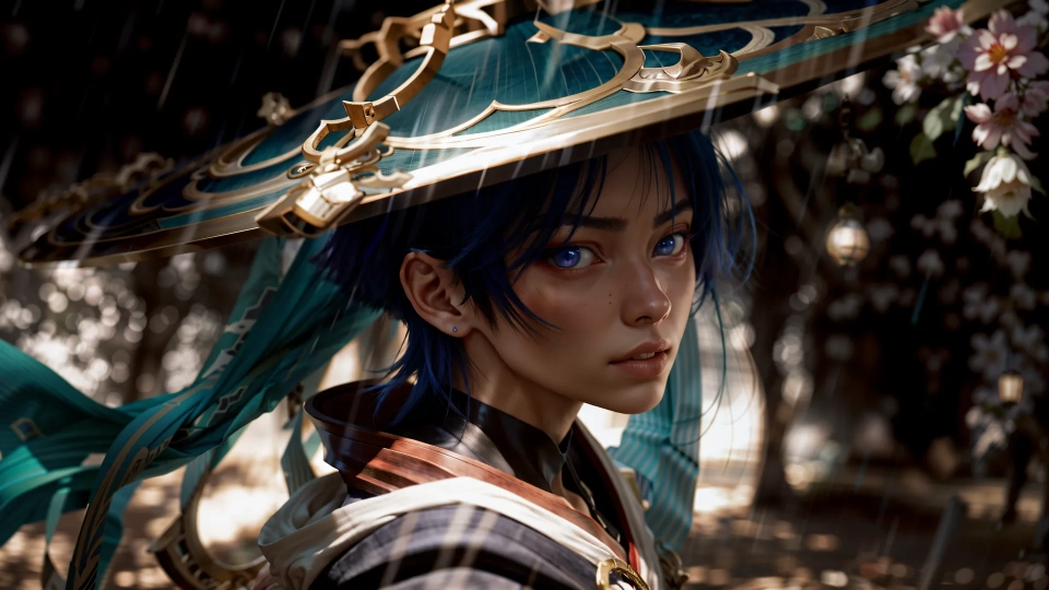 AI generated picture of Wanderer