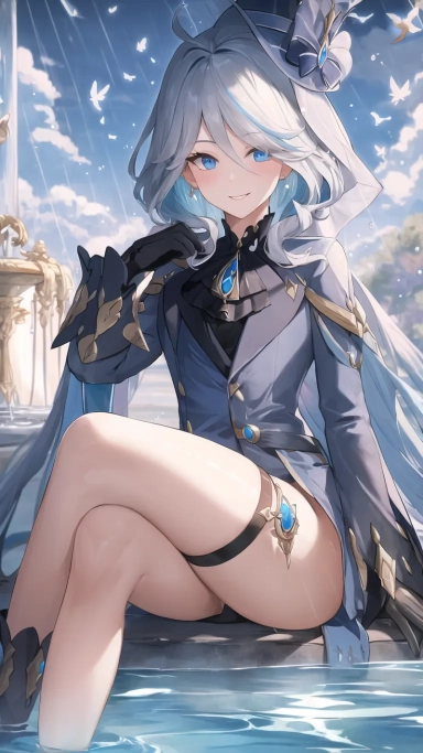 AI generated picture of Furina