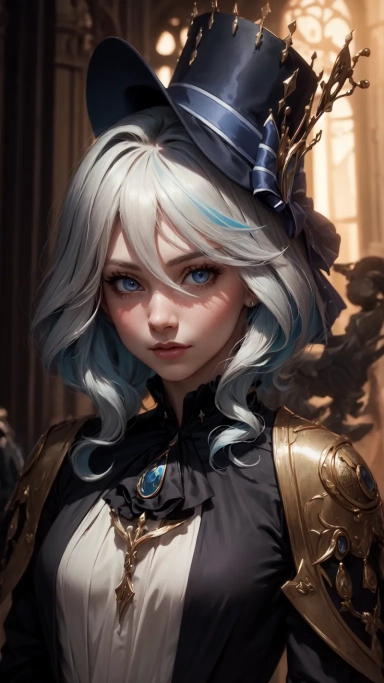 AI generated picture of Furina