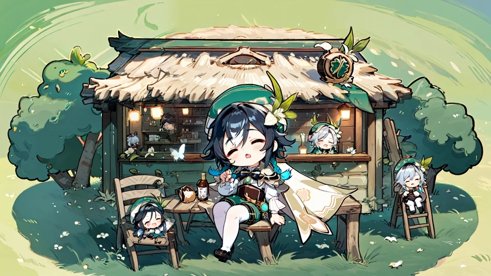 AI generated picture of Venti