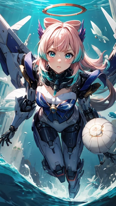 AI generated picture of Sangonomiya Kokomi