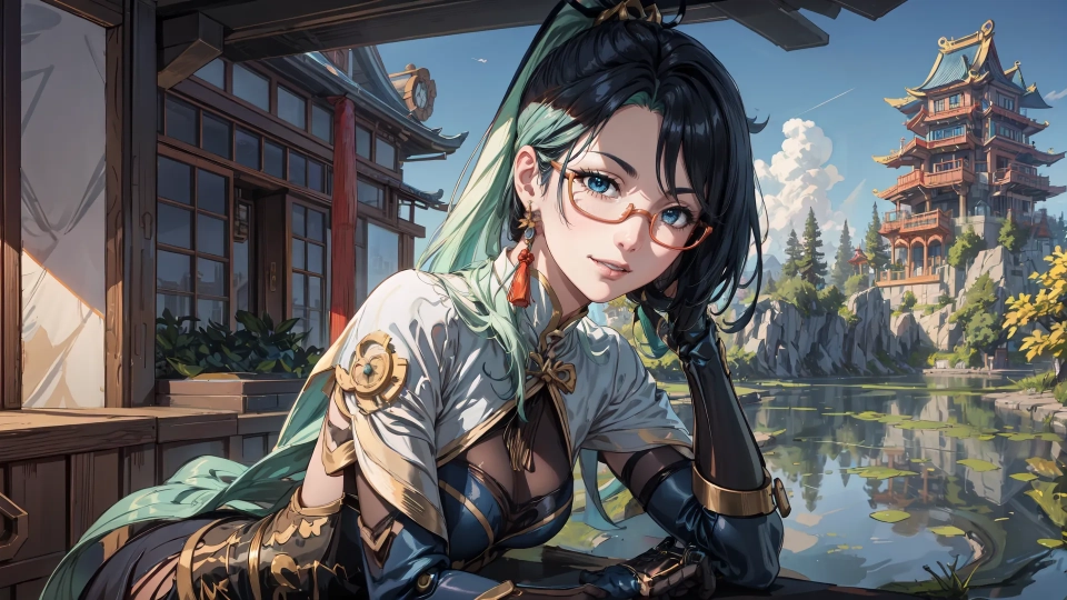 AI generated picture of Xianyun