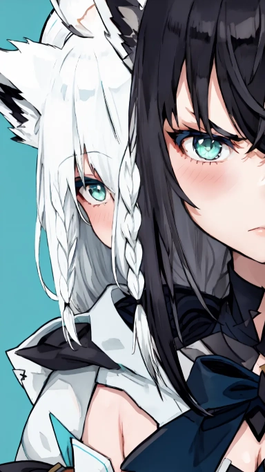AI generated picture of Shirakami Fubuki