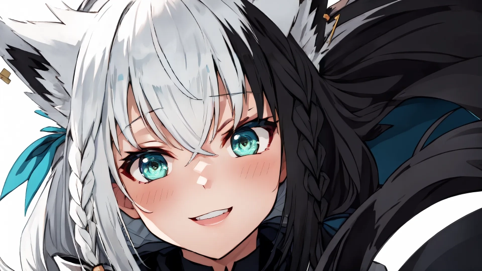 AI generated picture of Shirakami Fubuki