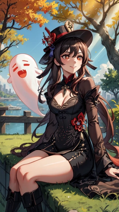 AI generated picture of Hu Tao