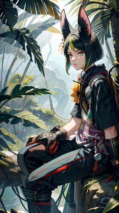 AI generated picture of Tighnari