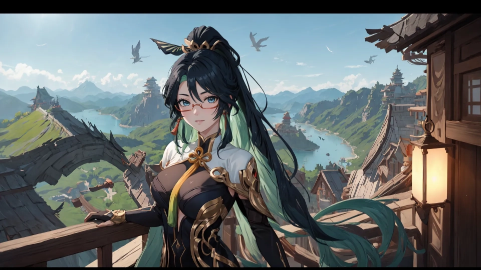 AI generated picture of Xianyun