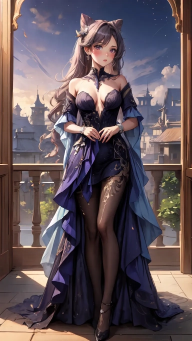 AI generated picture of Keqing