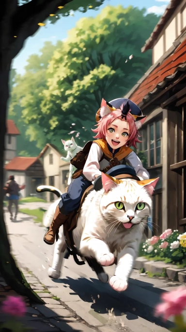 AI generated picture of Diona