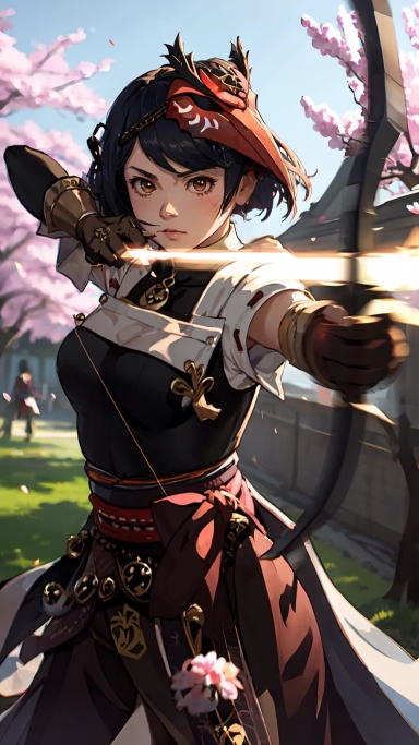 AI generated picture of Kujou Sara