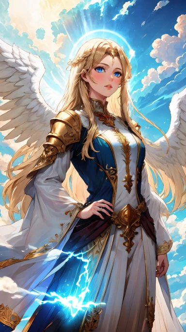 AI generated picture of Angels & Demons