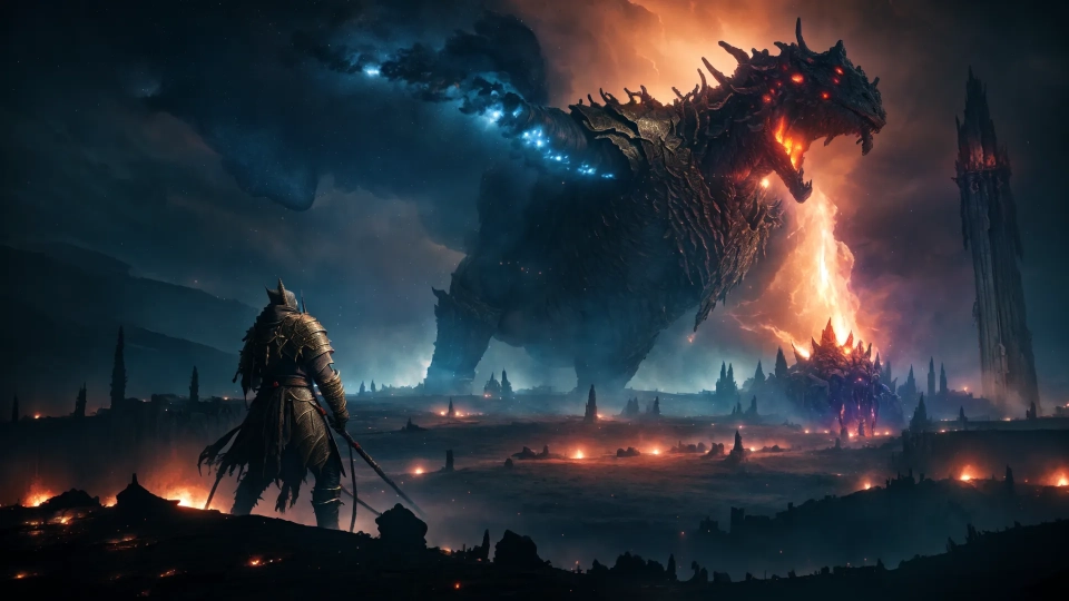 AI generated picture of Heroic Fantasy