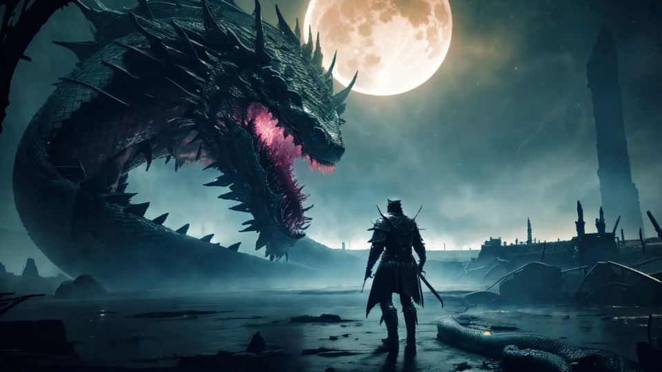AI generated picture of Heroic Fantasy