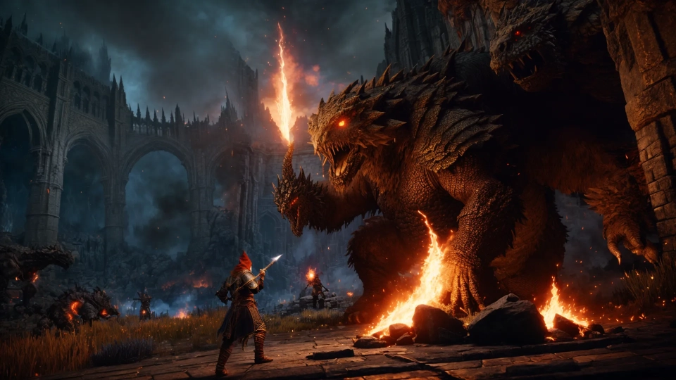 AI generated picture of Heroic Fantasy