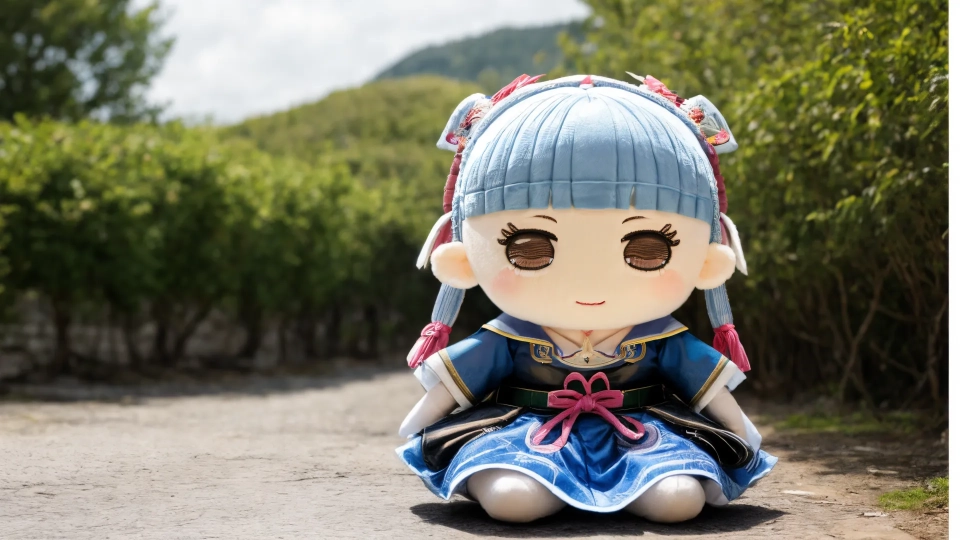 AI generated picture of Kamisato Ayaka