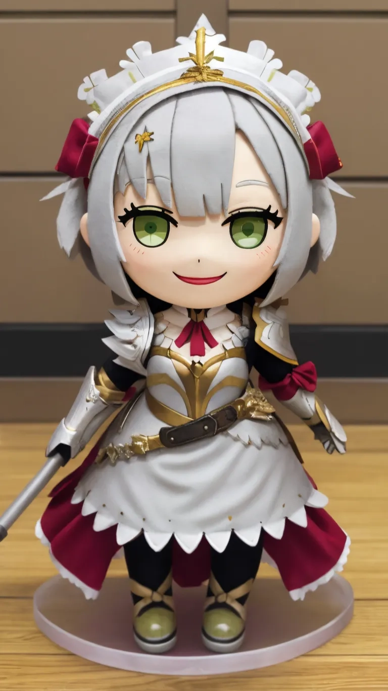 there is a figurine designed to look like a female figure on display? sndpn com figure auctions for fans