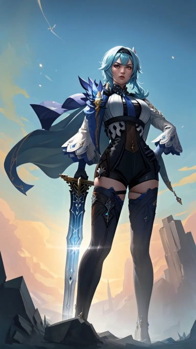 AI generated picture of Eula