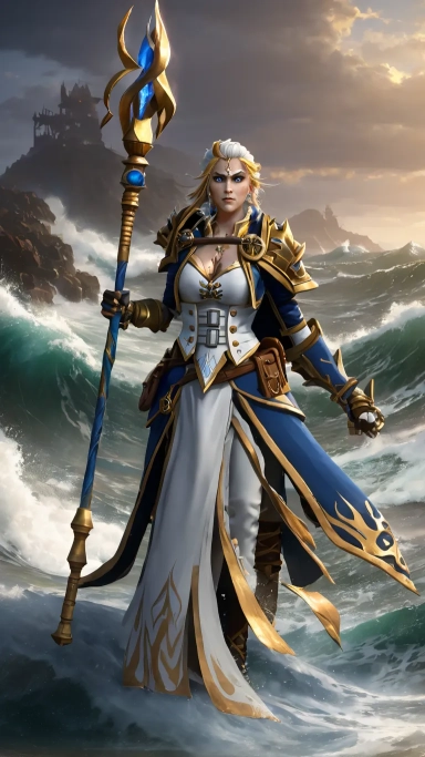 AI generated picture of World of Warcraft