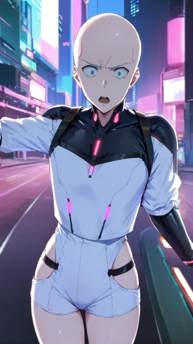 AI generated picture of Lucy (Cyberpunk Edgerunners)