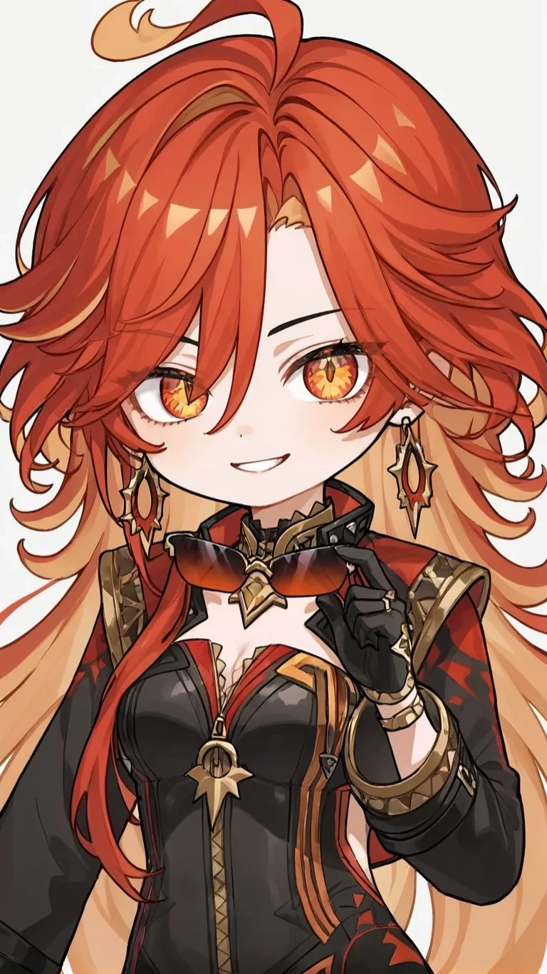 the anime character is very cute and it looks like she is actually wearing a jacket