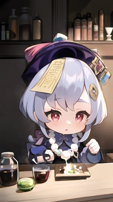 AI generated picture of Qiqi