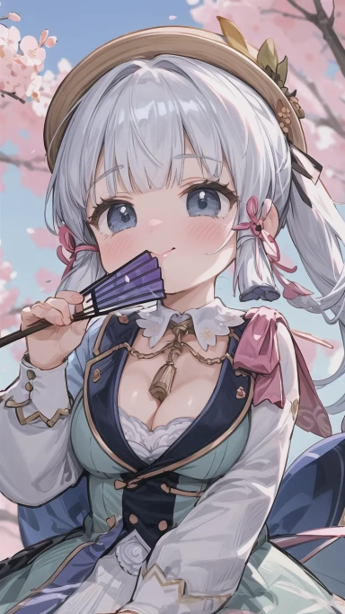 AI generated picture of Kamisato Ayaka