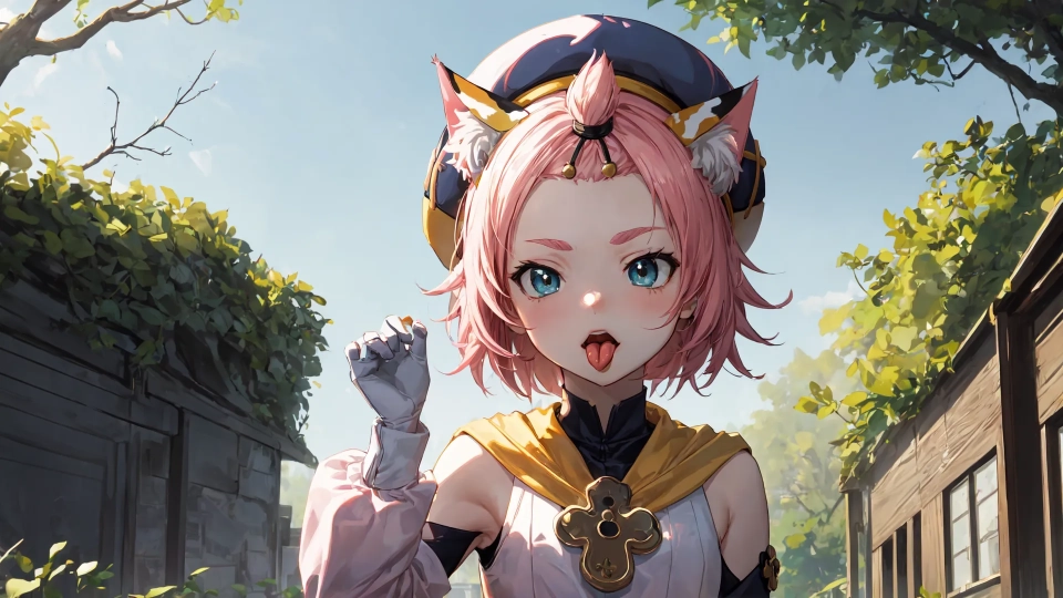 AI generated picture of Diona
