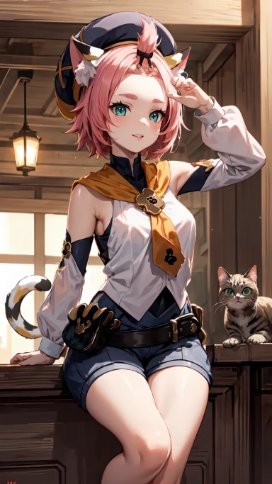 AI generated picture of Diona