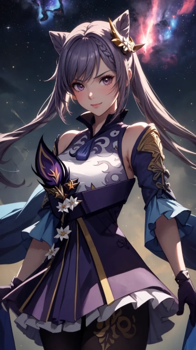 AI generated picture of Keqing