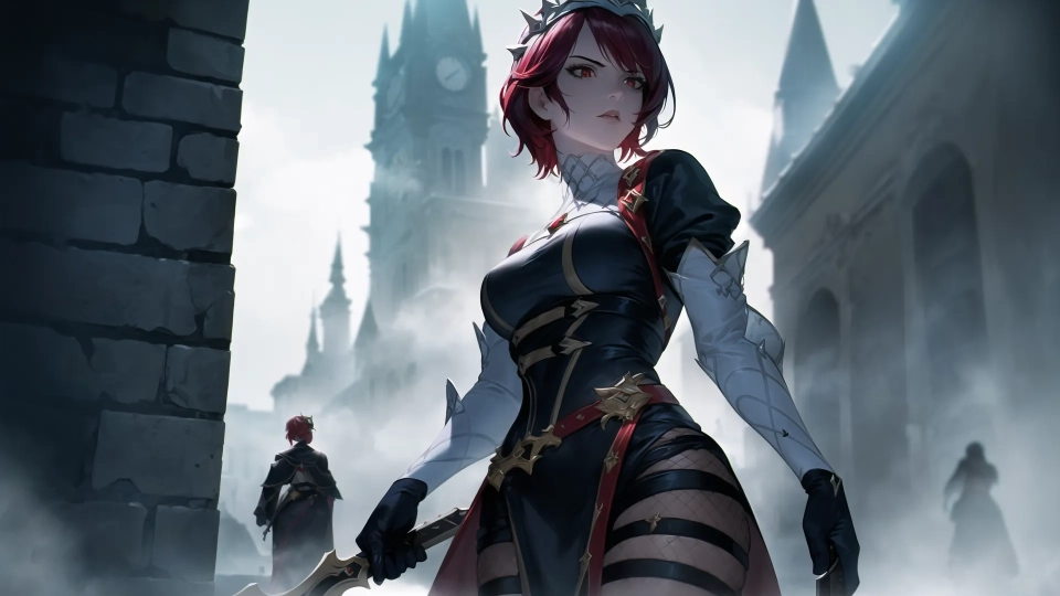 AI generated picture of Rosaria