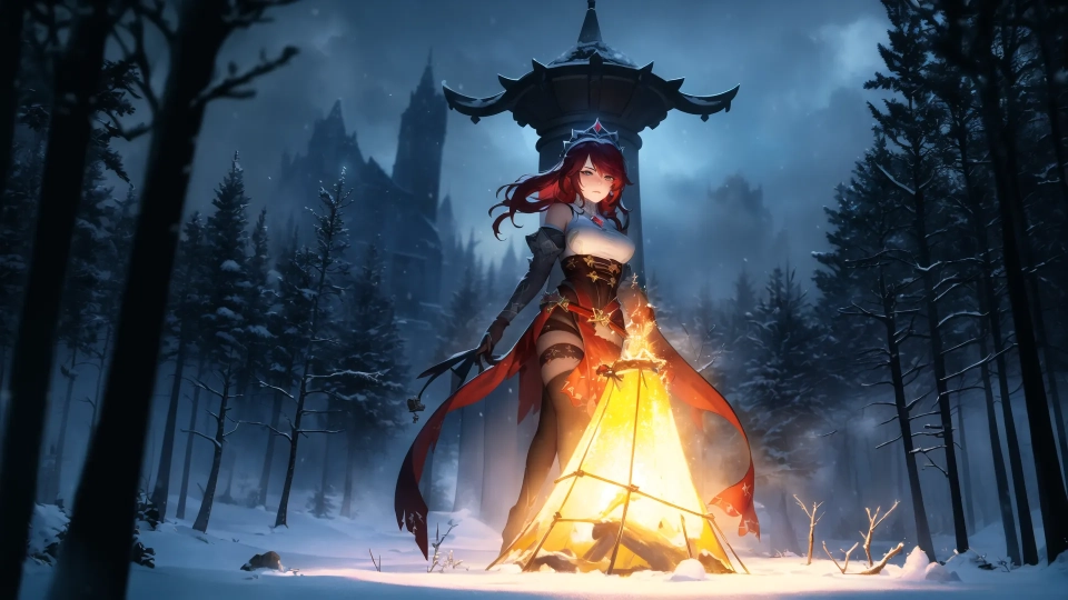 AI generated picture of Rosaria