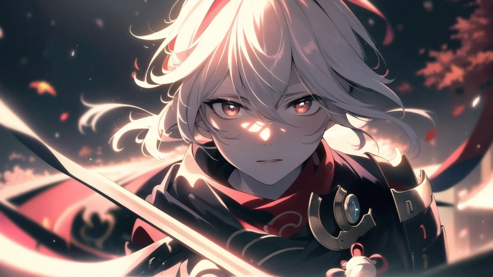 AI generated picture of Kaedehara Kazuha