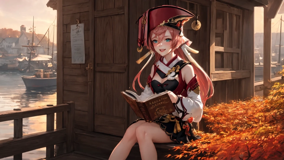 AI generated picture of Yanfei