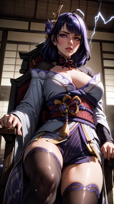 AI generated picture of Raiden Shogun