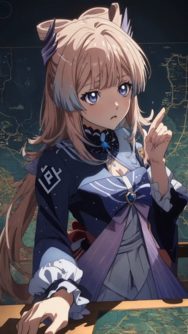 AI generated picture of Sangonomiya Kokomi