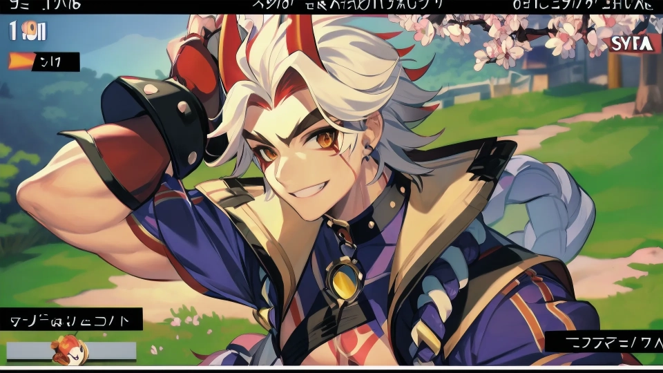 AI generated picture of Arataki Itto