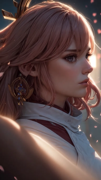 AI generated picture of Yae Miko