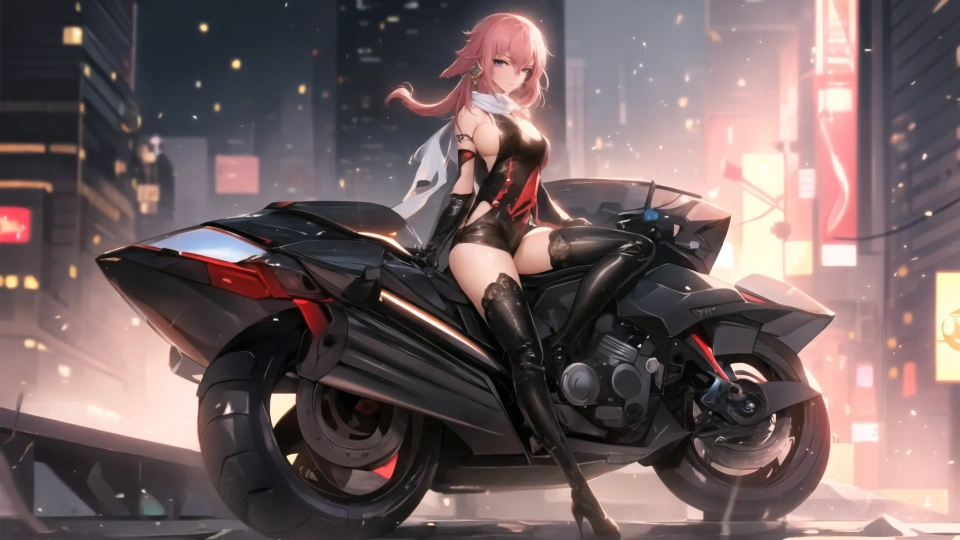 AI generated picture of Yae Miko