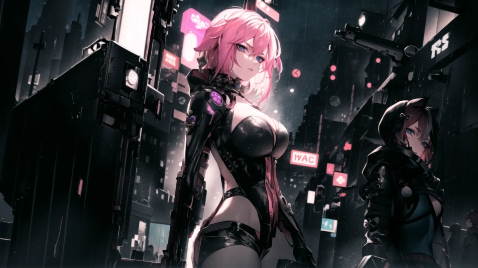 AI generated picture of Yae Miko