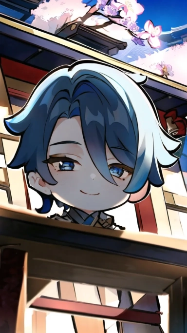 AI generated picture of Kamisato Ayato