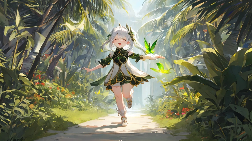 AI generated picture of Nahida