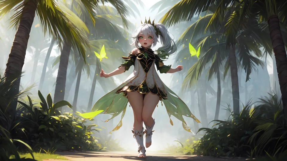 AI generated picture of Nahida