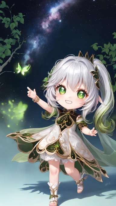 AI generated picture of Nahida
