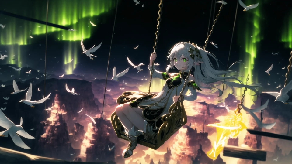 AI generated picture of Nahida