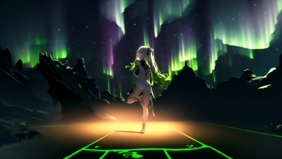 AI generated picture of Nahida